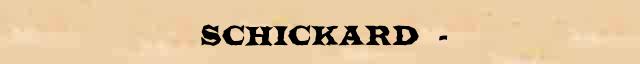  (Schickard)  (1592-1635)       